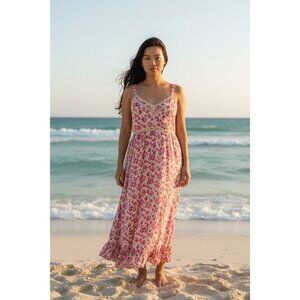 Redoute Floral T-Strap Sundress – Size 20W